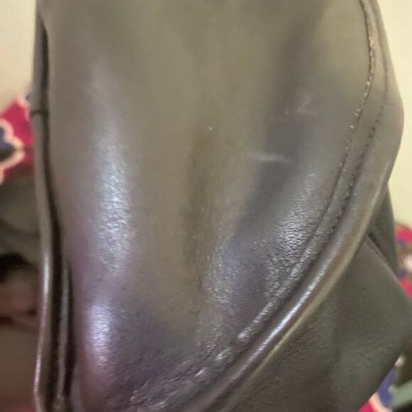 Coach Vintage 9943 Black Leather Backpack - Picture 6 of 12